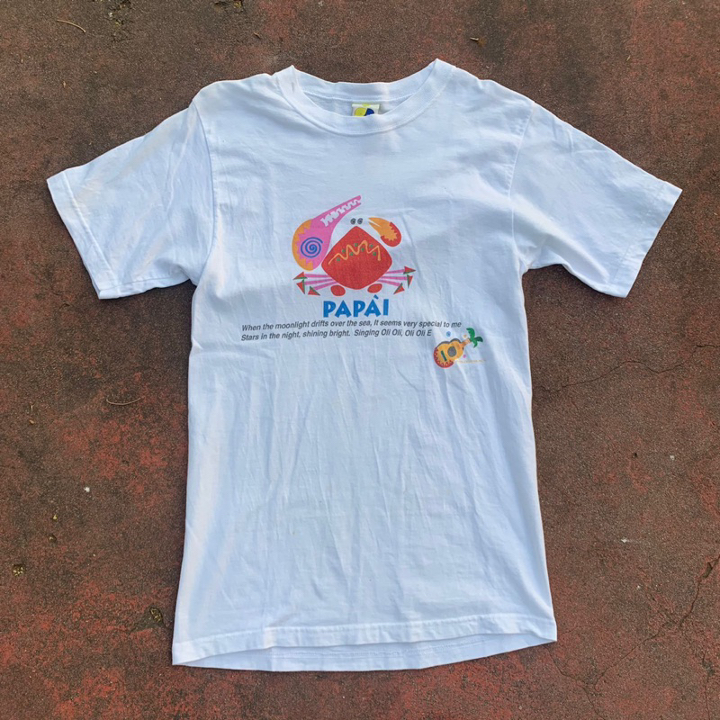 kaos hawaii OLIoli vtg 90s