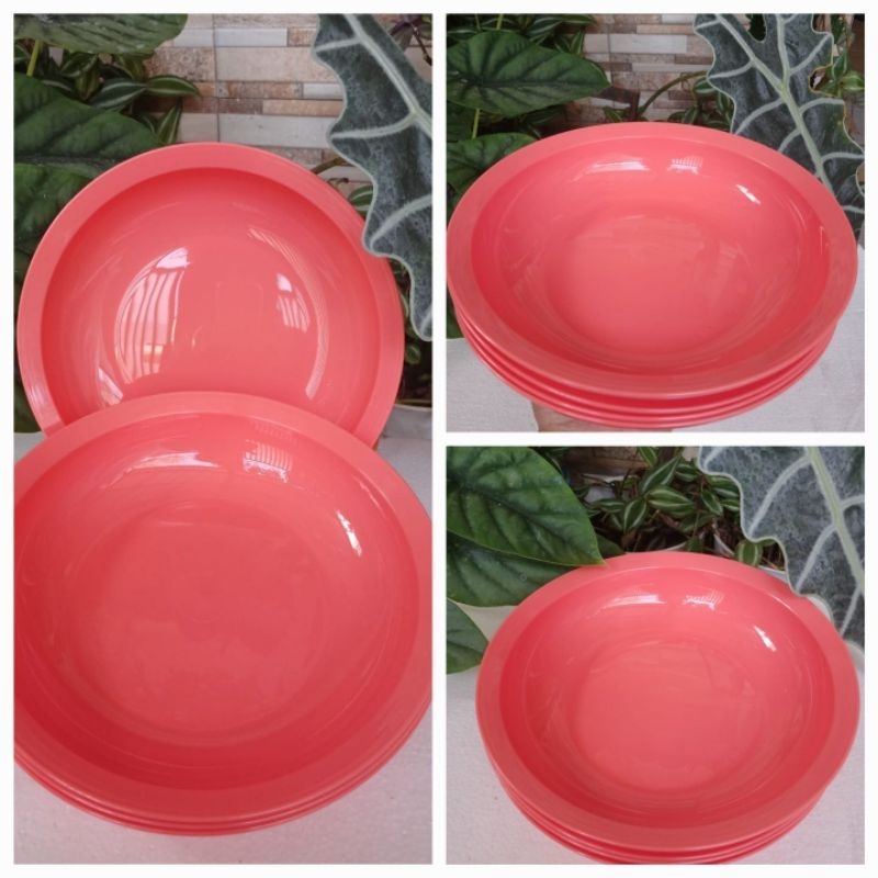 Crescendo plate tupperware / piring makan tupperware (1)