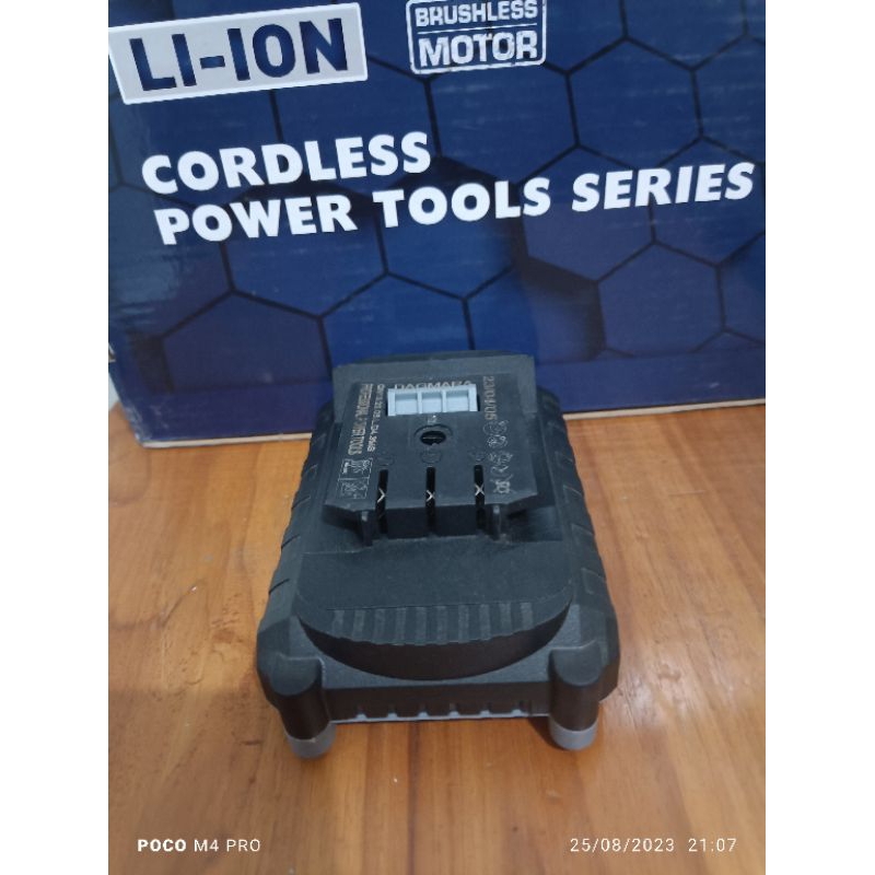 Baterai Cordless 21Volt Socket A3 Vrill Nanwey Kenjiro