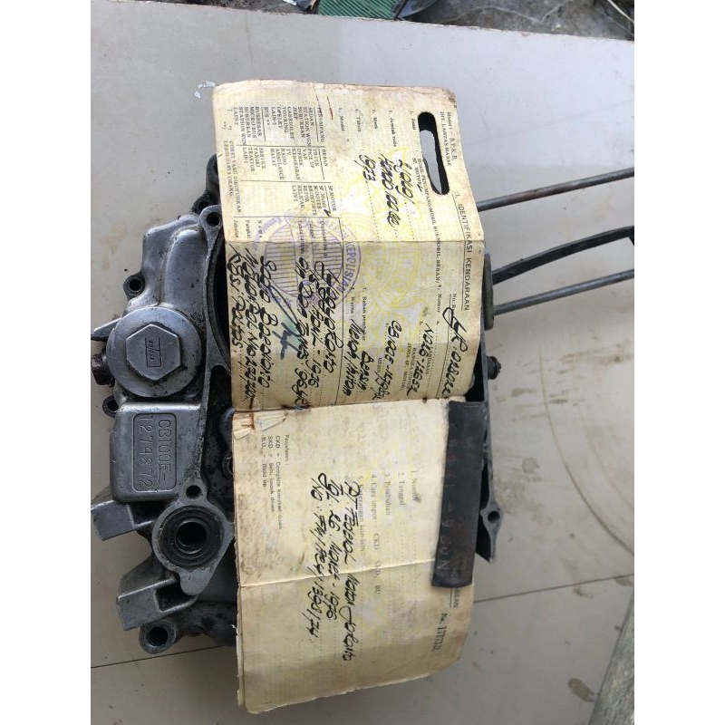 surat cb 100 thn 73 plat ab