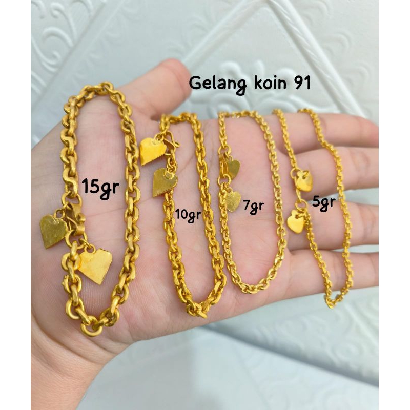 Gelang koin 91