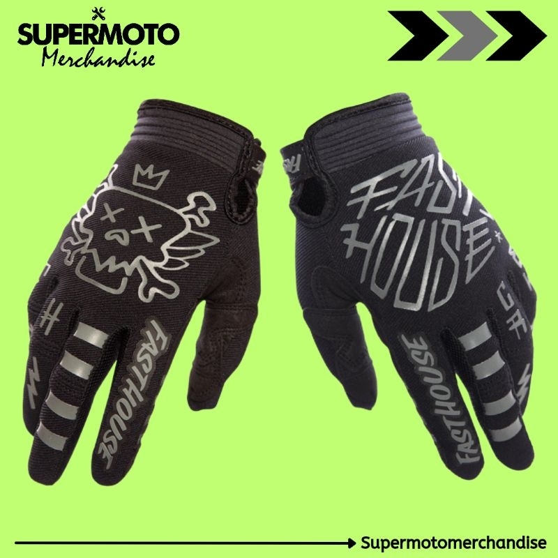 sarung tangan fasthouse handglove fasthouse gloves trail Supermoto