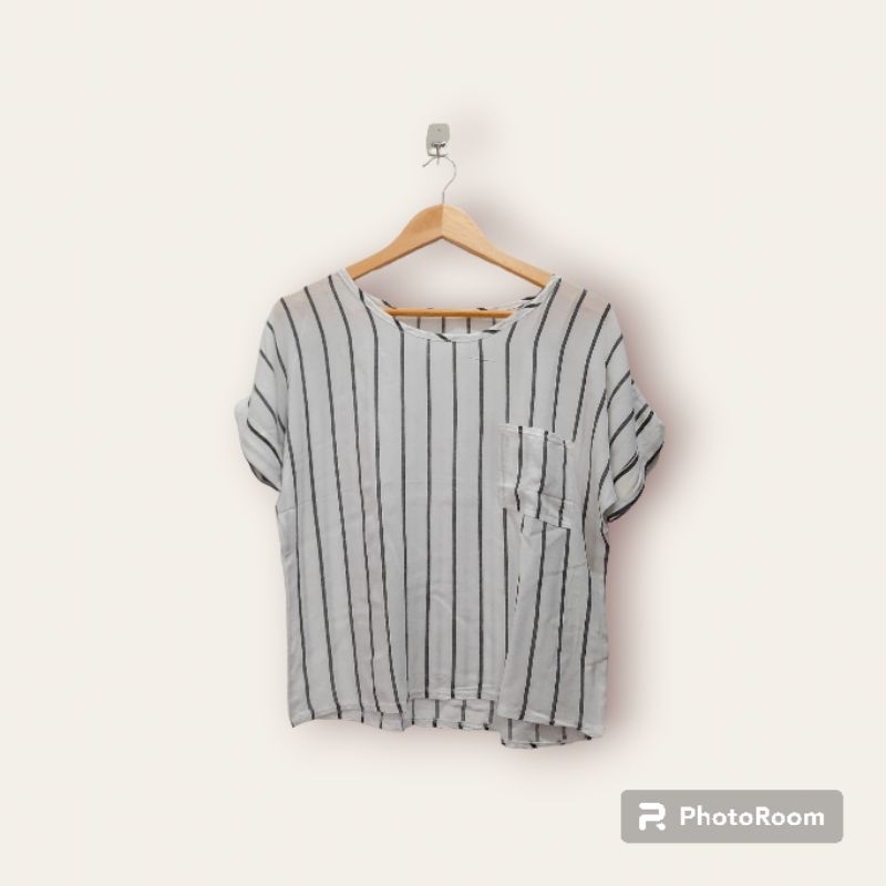 Crop Top Rayon Shirt