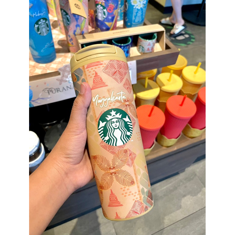 Tumbler starbucks yogyakarta, tumbler starbucks edisi kemerdekaan 78 yogyakarta