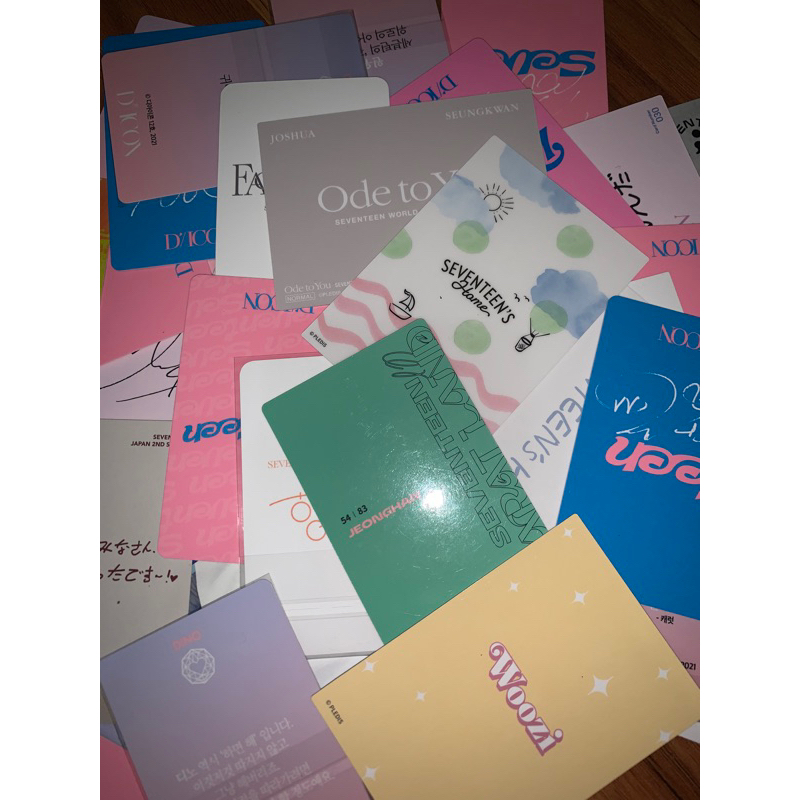 LUCKY DRAW PHOTOCARD SEVENTEEN