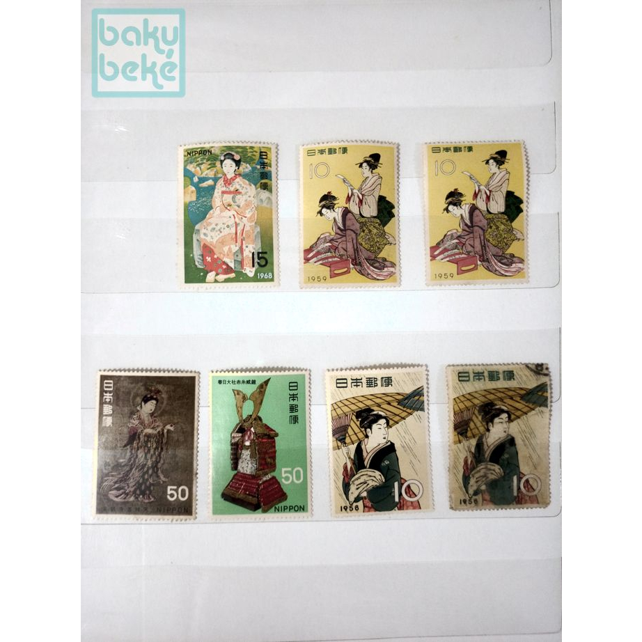 

Perangko Jepang Nippon 1958-1968