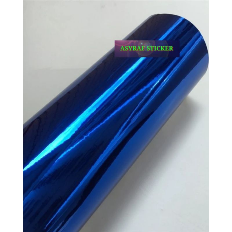 SKOTLET STICKER MOTOR WARNA BIRU