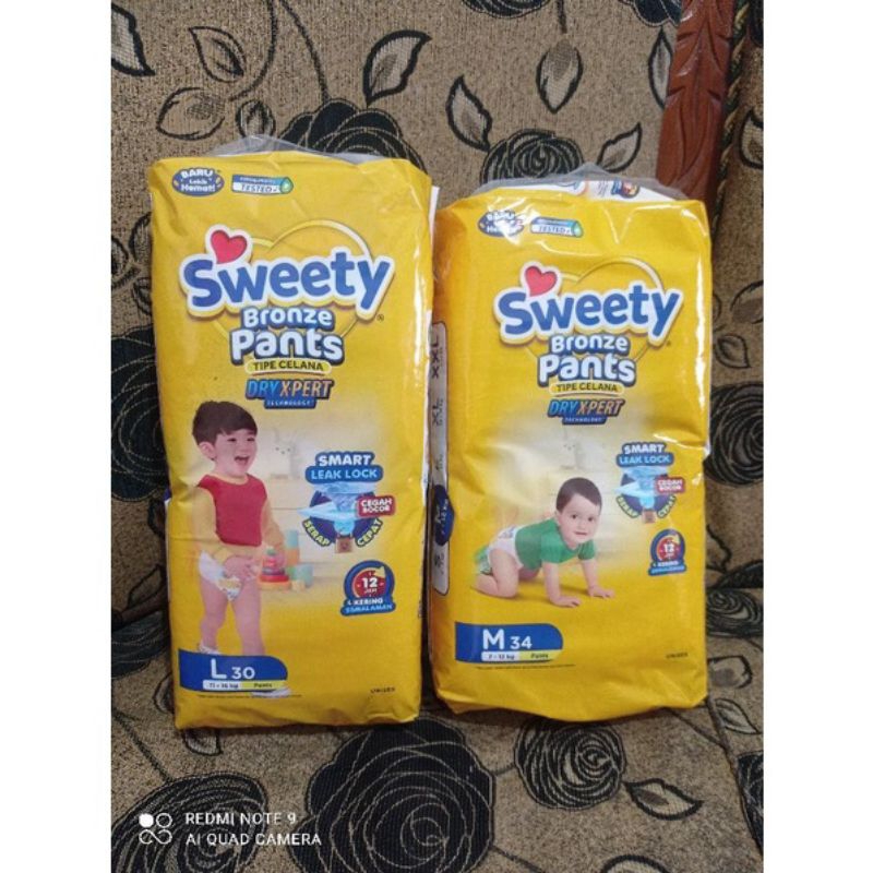 pampers sweety pants S