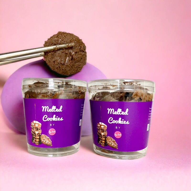 

Melted Cookies by Cho-Cweet berat 200 gram | Mud Cookies | Snacktok | Kukis Lumer | Mud kukis