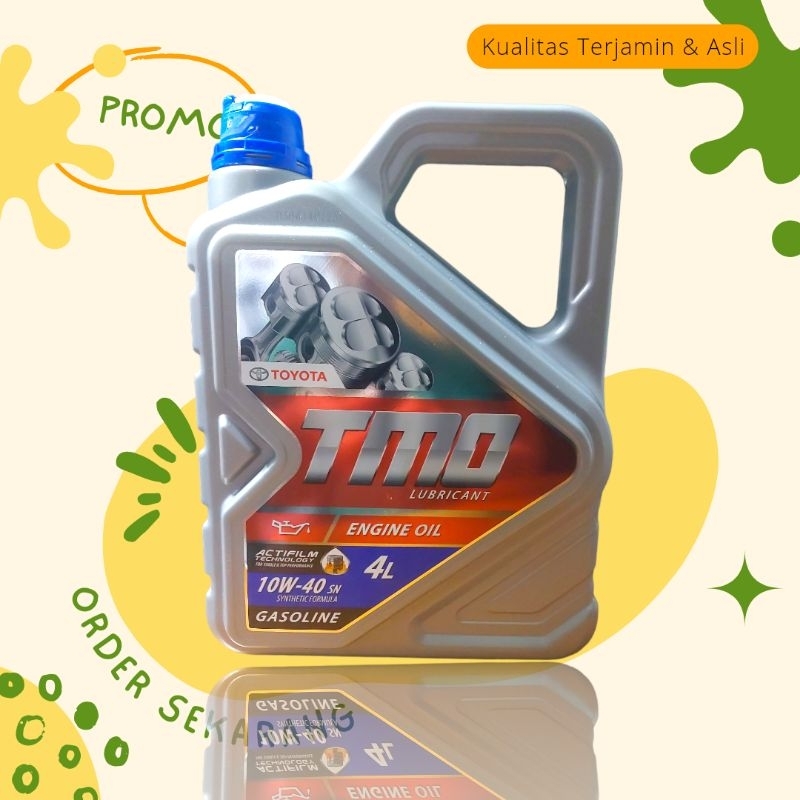 TOYOTA OLI / TMO 10W-40 10W/40 10W40 OLI TMO GALON OLI MOBIL