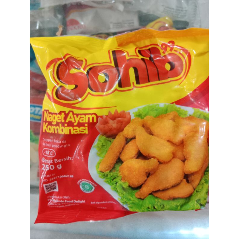 

Nugget ayam kombinasi Sohib 250 gram