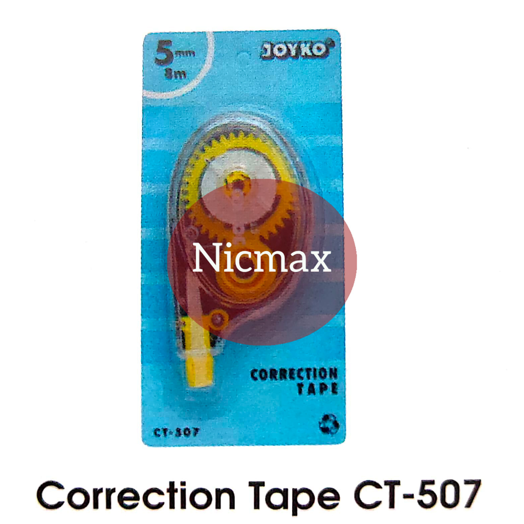 

Correction Tape / Pita Koreksi Joyko CT-507 / Tip Ex Kertas