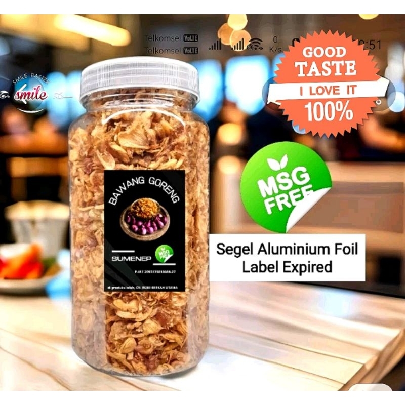 

Bawang Goreng Super Brebes dan sumenep 200gr