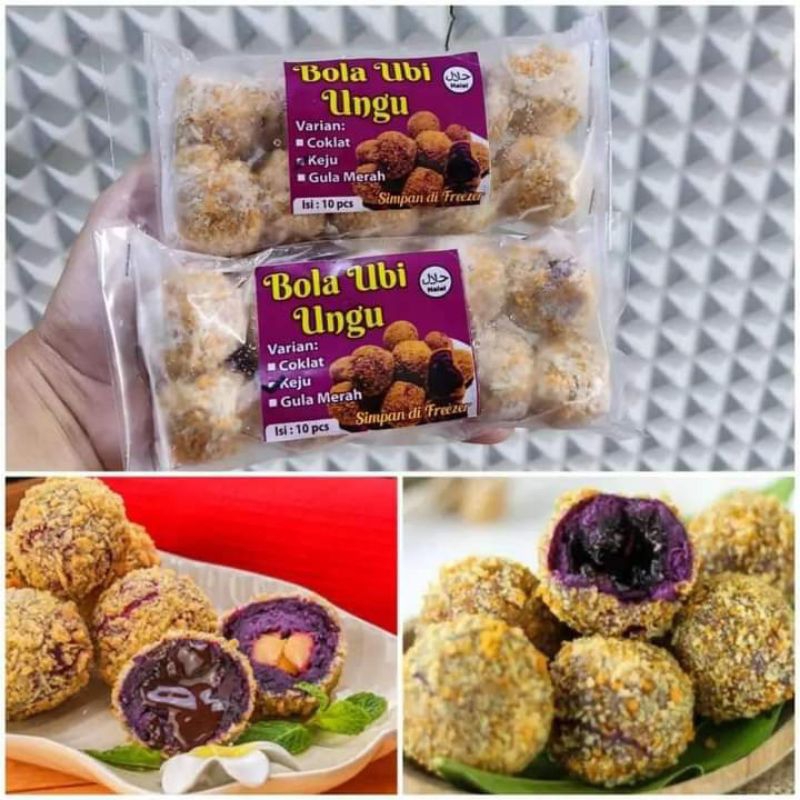 

BOLA UBI UNGU COKLAT FROZEN ISI 12 / PISANG LUMER MATHOS ISI 10 / PISANG LUMER FROZEN / BOLA BOLA UBI ENAK MURAH / BOLA BOLA UBI UNGU COKLAT KEJU ENAK / BOLA UBI COKLAT KEJU ENAK MURAH / FROZEN FOOD MURAH ENAK HALAL