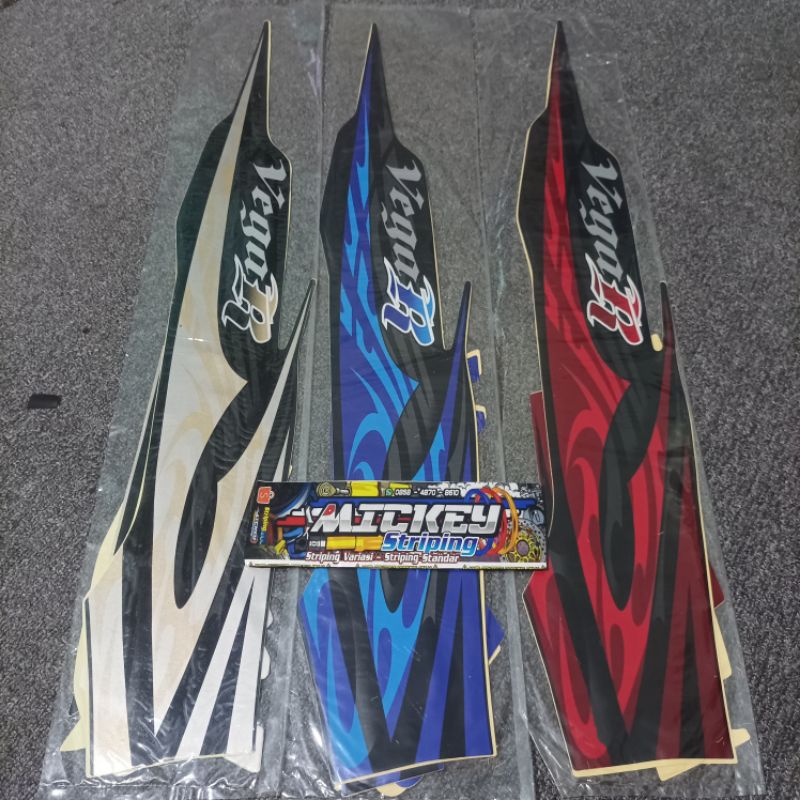 STRIPING STANDAR STIKER VEGA R NEW 2008 2009