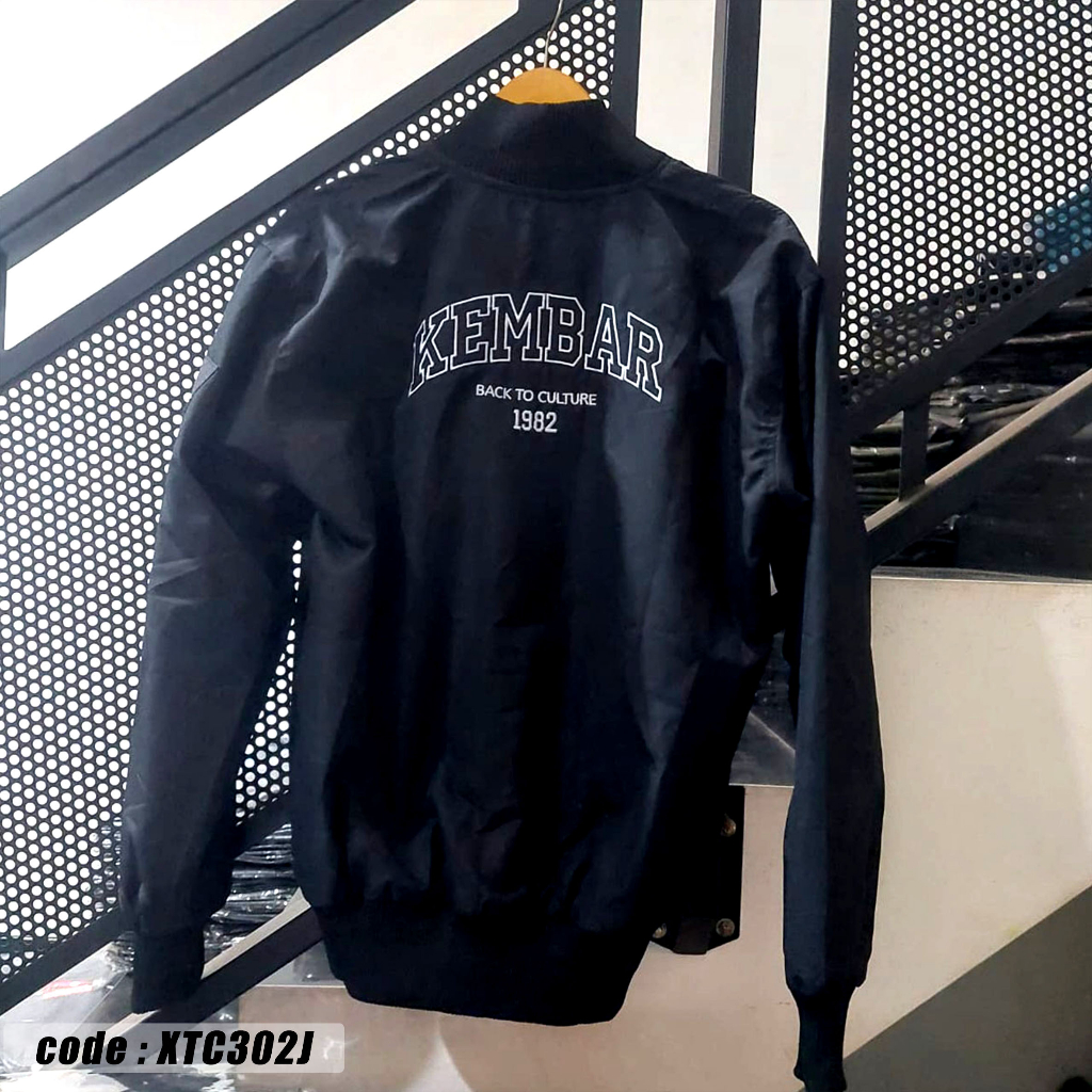 JAKET  KEMBAR SILVER XTC302J BERLABEL RESMI DPP XTC INDONESIA