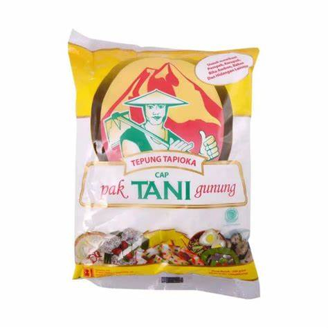 

TEPUNG TAPIOKA CAP PAK TANI GUNUNG KEMASAN 500 GRAM SUPER MURAH