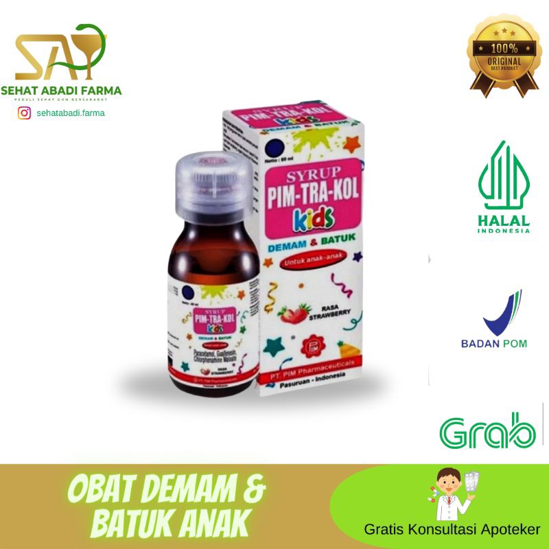 

Pim-Tra-Kol Kids Sirup Strawberry 60 ml