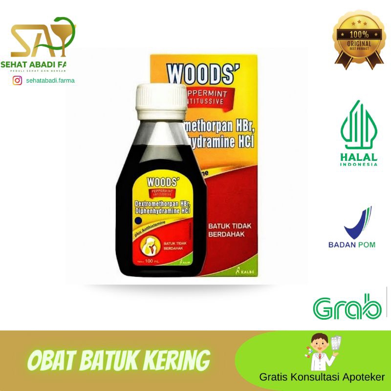 

Woods Peppermint Antitussive Sirup 60 ml