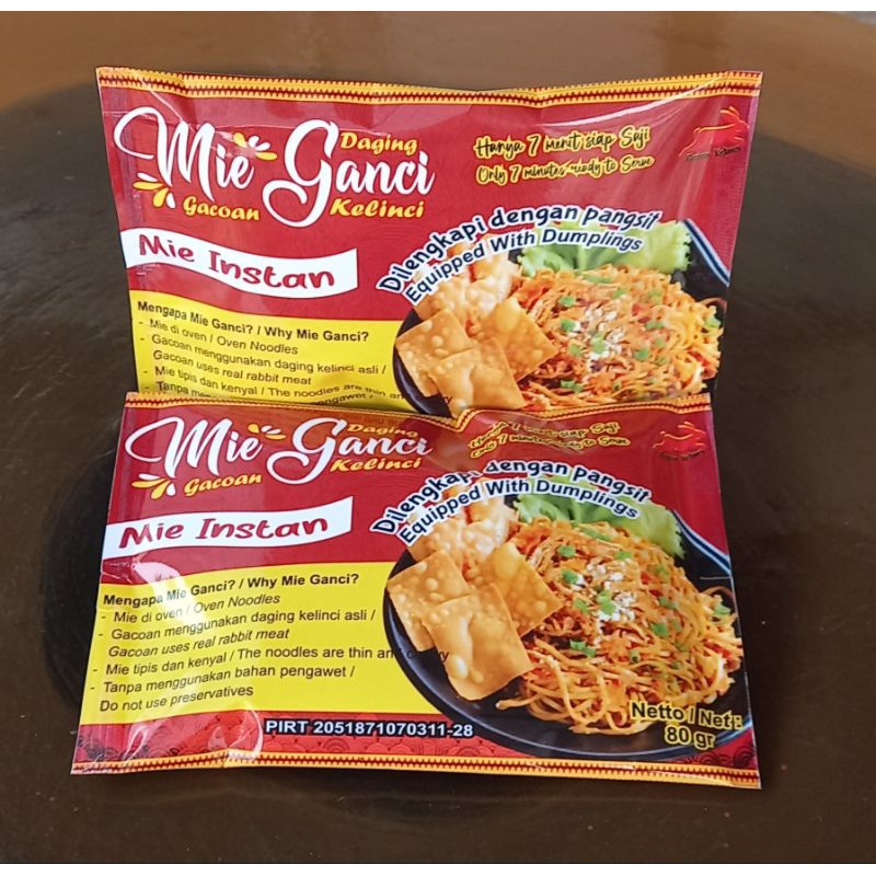 

Mie Gacoan Daging Kelinci (Mie Ganci)