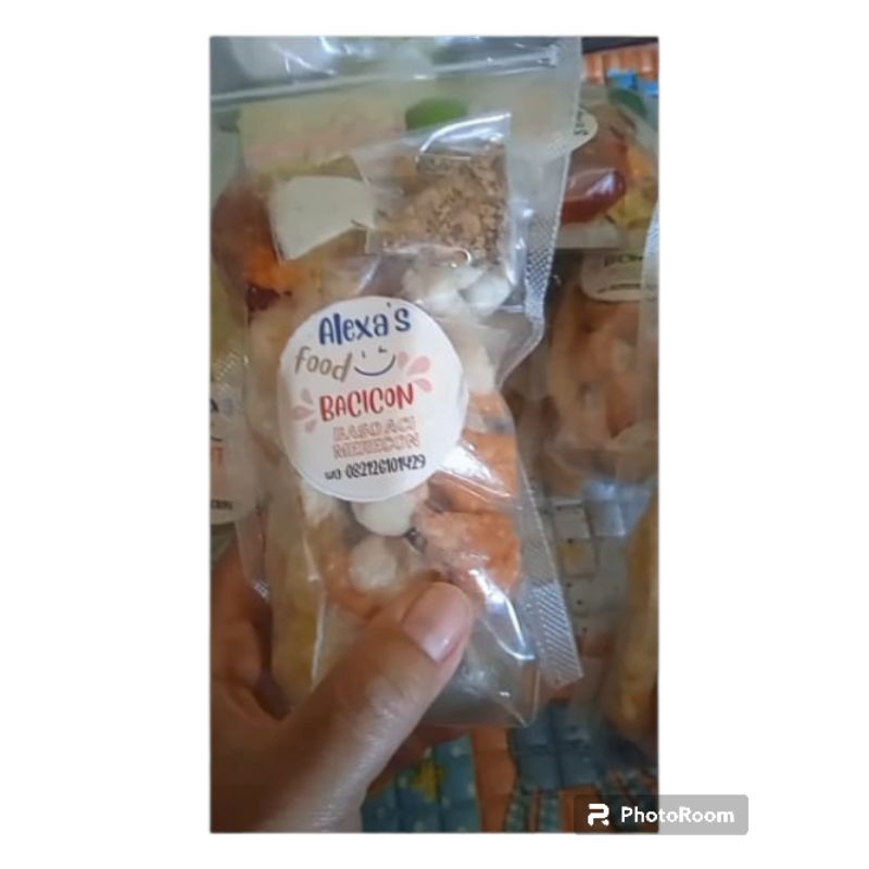 

Baso aci isi ayam suir merecon pedas