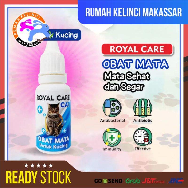 ROYAL CARE Obat Mata Kucing Obat Tetes Mata Kucing Merah Belekan Radang