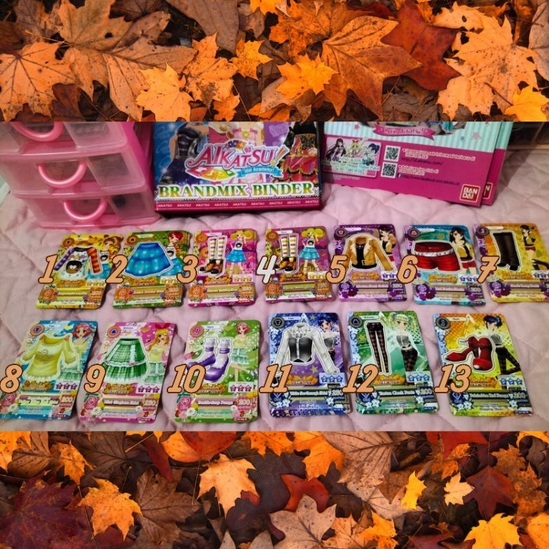 [Kartu Aikatsu] Autumn, Shiny, Flower Collection Card