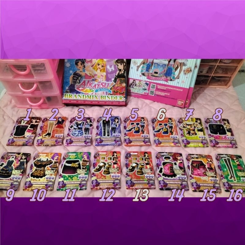 [Kartu Aikatsu] Rare Sexy & Pop type card