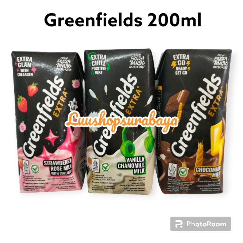 

Greenfields Extra Susu UHT 200ml