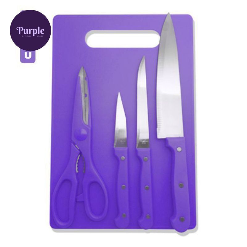 PISAU SET TALENAN 5 IN 1 UNGU