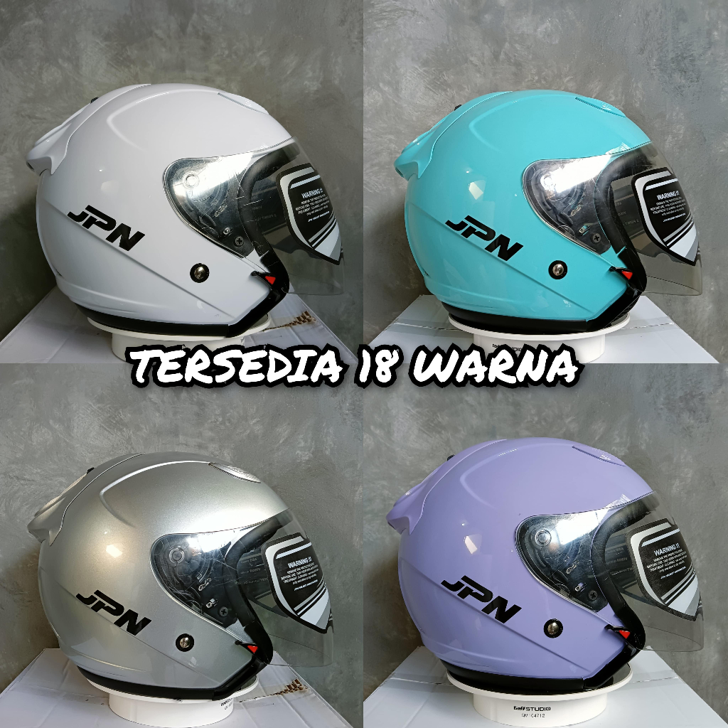 HELM HALF FACE JPN GALAXY ORIGINAL HELM MOTOR SNI DEWASA HELM HALF FACE