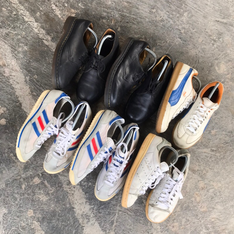 borongan sepatu docmart dan adidas 7pcs