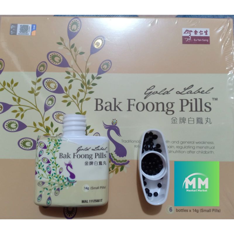 EU YAN SANG BAK FOONG PILLS ISI 6 SMALL PILLS ORIGINAL IMPORT MALAYSIA