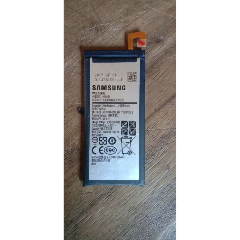 Baterai Samsung J5 prime Copotan Original, awet baterai masih sangat keras