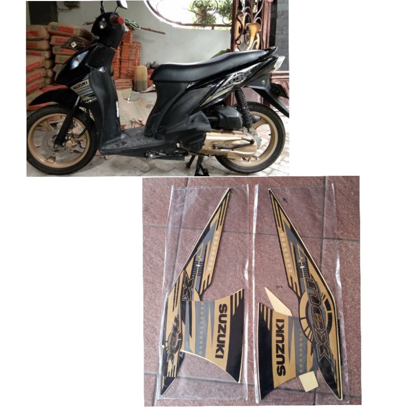 Sticker striping suzuki nex 2013