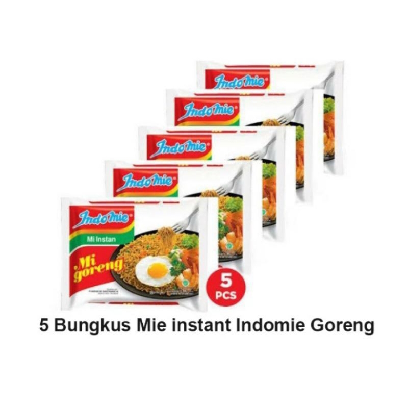 

nota live indomie goreng 5pcs