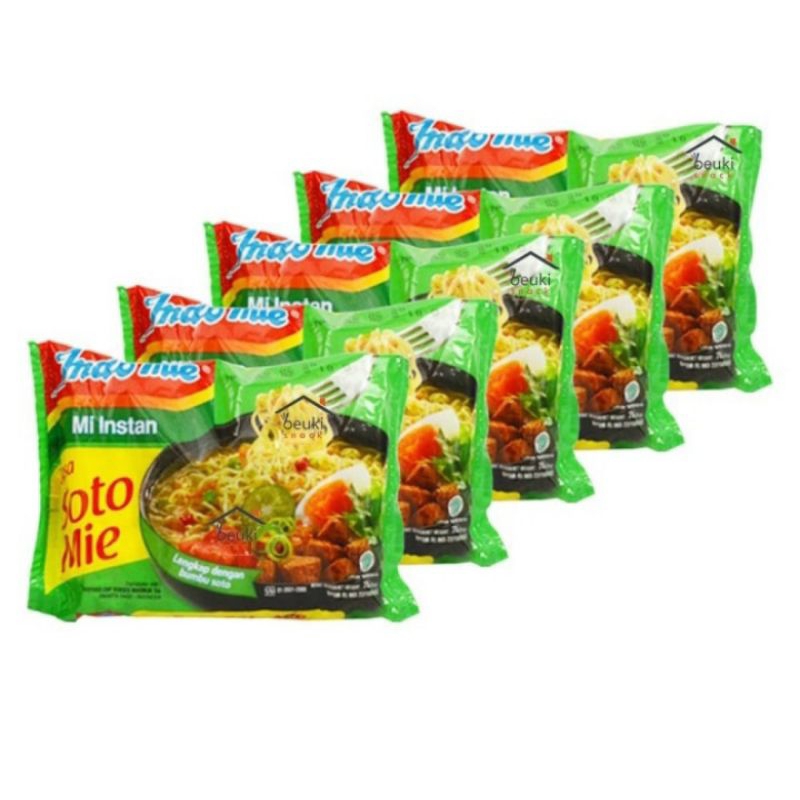 

nota live indomie soto 5 pcs