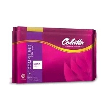 

colatta dark compound 1kg / coklat batang