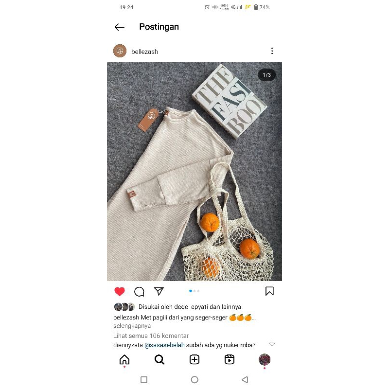 (SOLD OUT) Noir Abaya Knit By Bellezash