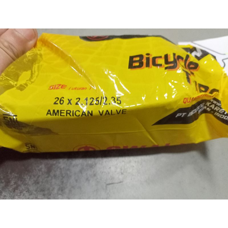 ban dalam sepeda ukuran 26 x 2.125/2.30