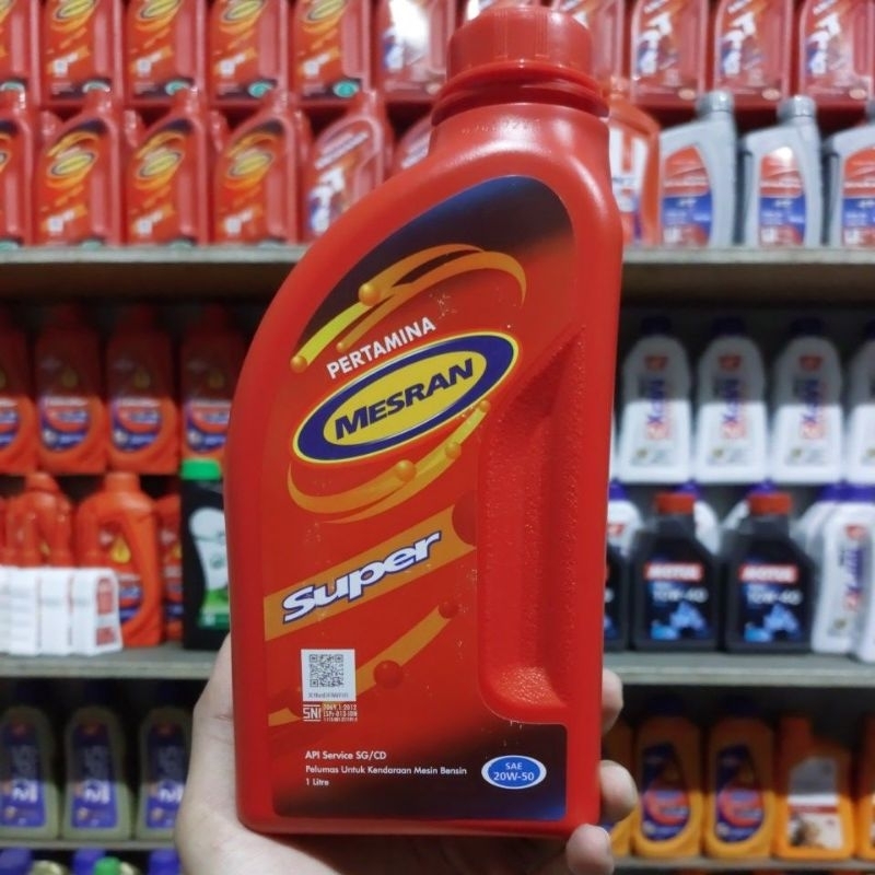 MESRAN SUPER 4T SAE 20W-50 Oli Mesin