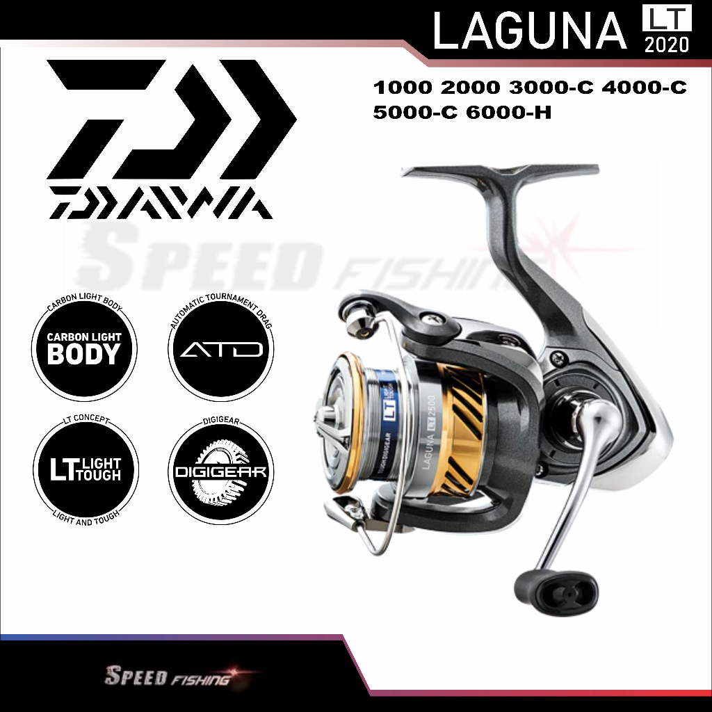 Reel Pancing Daiwa Laguna 2020 LT 1000 2000 3000 4000 5000 6000 Daiwa Laguna 2020 LT Spinning
