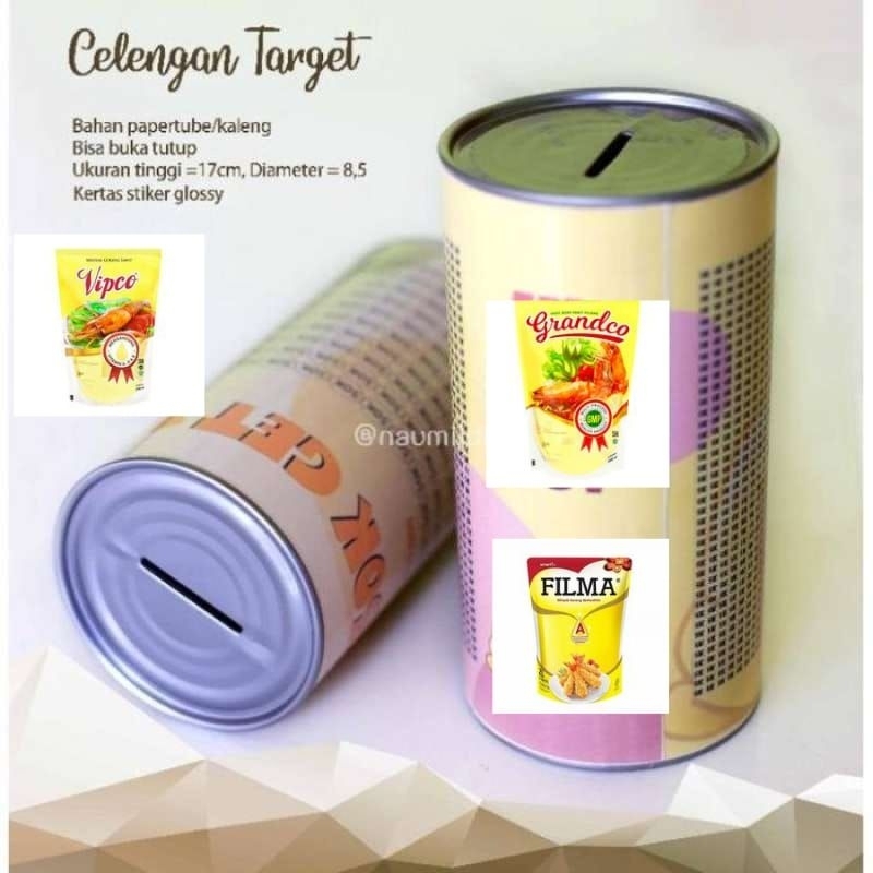 Celengan target viral motif minyakk 2L