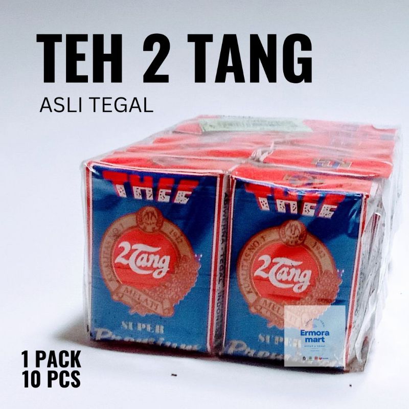 

Teh 2 Tang Premium Teh Seduh 1 Pack isi 10.pcs