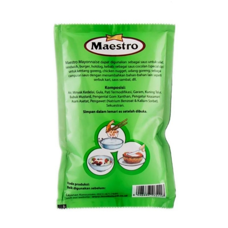 

Mayonnaise Maestro 100g