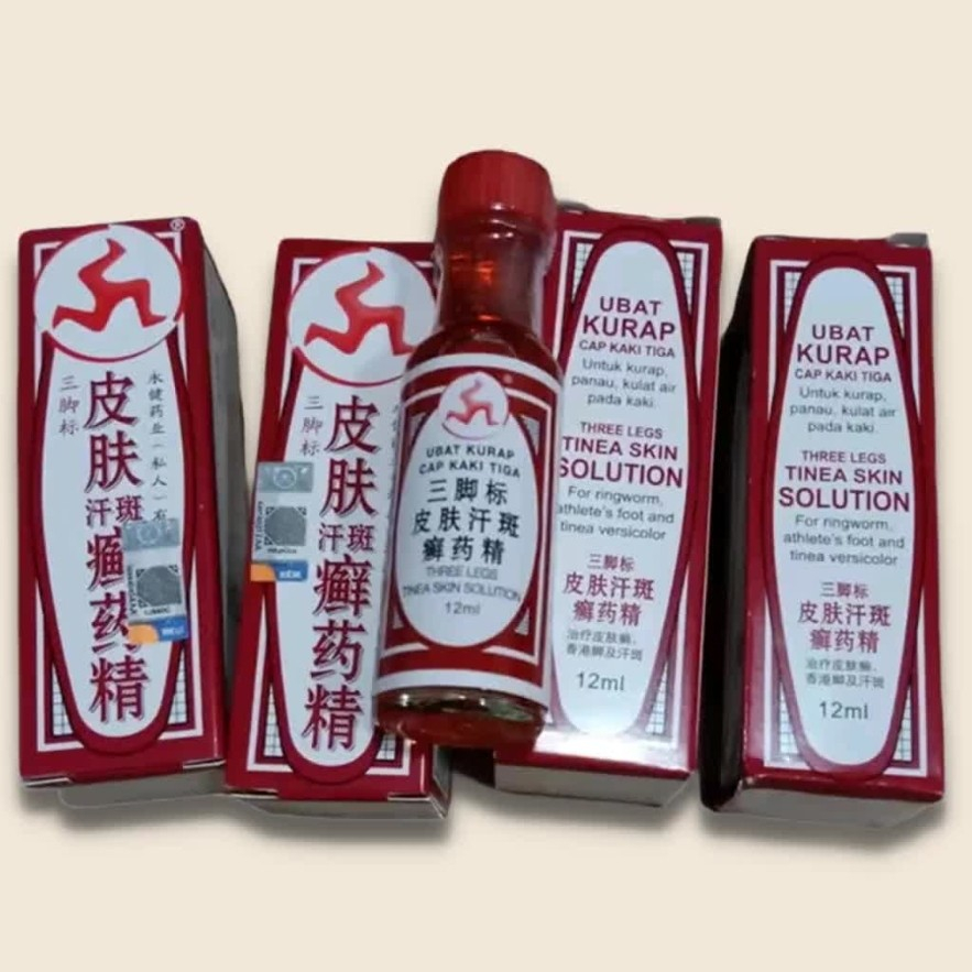 Obat Gatal Jamur Kurap Cap Kaki Tiga Ampuh