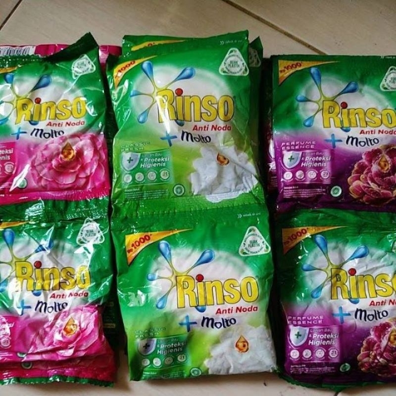 Rinso Detergen bubuk rencengan