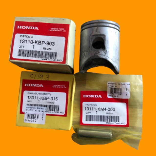 piston honda dash 125 ls 125 original - seher nova dash ls125