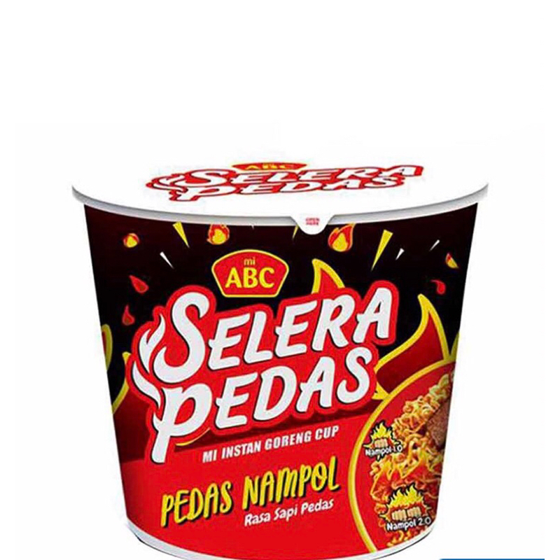 

mi Abc selera pedas cup gulai ayam pedas nampol limau