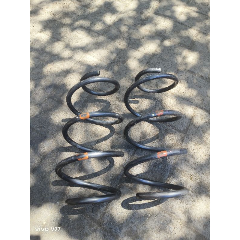 PER SPIRAL SHOCK BREAKER HONDA JAZZ GD3 IDSI VITEC NEW CITY DEPAN KANAN KIRI ORIGINAL